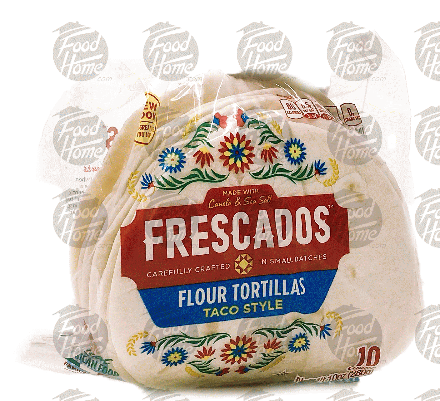 Frescados  flour tortillas taco style,10 ct., resealable bag Full-Size Picture